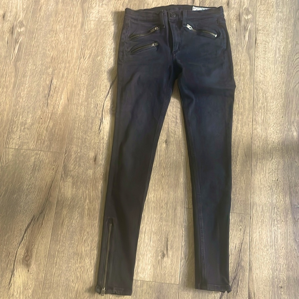 Rag & bone black skinny jeans size 27 - Picture 1 of 8